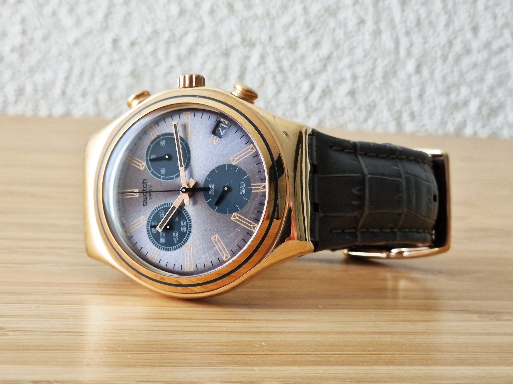 Swatch Uhren: Swatch Gris en Rose – Gebraucht aus Dulliken von legacybuyer 1