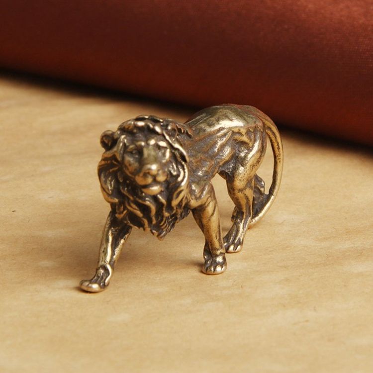 Kleine Löwen-Figuren Aus Harz – 50 Stück, Je 0,9 X 2,3 Cm, Für Deko & Basteln