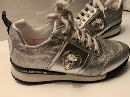 Sneaker, LOVE MOSCHINO, Mädchen, Gr. 37, sehr EDEL & DETAILS