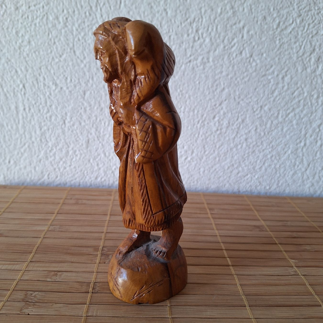 Figuren: Versand möglich. Geschnitzte Figur Holz, Hirt, Schaf – Gebraucht aus Winterthur von Goldpipau 6