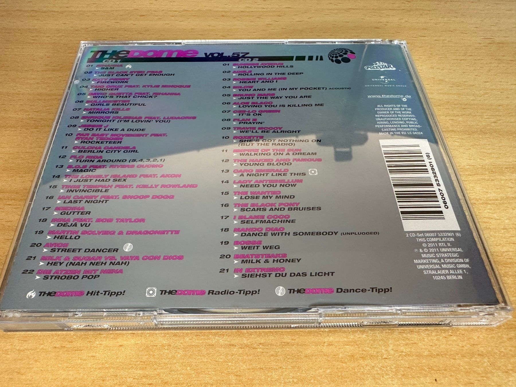 CDs: Various – The Dome Vol. 57 - 2 CD – Gebraucht aus Rikon im Tösstal von Alpenmutz 1
