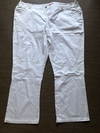 Weisse Sommerhose, b2 by via appia, Gr. 54, Top Zustand!