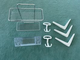 Badezimmer Accessoires Metal und Kunststoff
