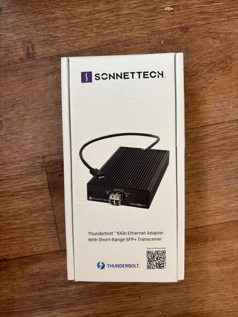 Unità & Adattatore: Sonnet Solo10G SFP+ – Nuovo e nell'imballaggio originale da Muttenz venduto da due_z7qf