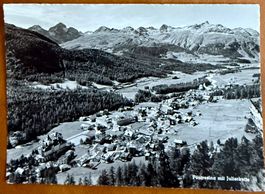 Pontresina mit Julierkette 1959