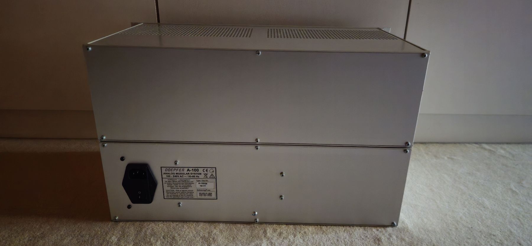 Sonstiges Zubehör: Doepfer A-100G6 19" Eurorack Case – Neu (gemäss Beschreibung) aus Vulliens von irauchimax 2