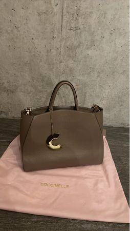 Handtasche Coccinelle beige neuwertiger Zustand