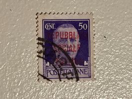 WK2 - Repubblica Sociale Italiana Briefmarke