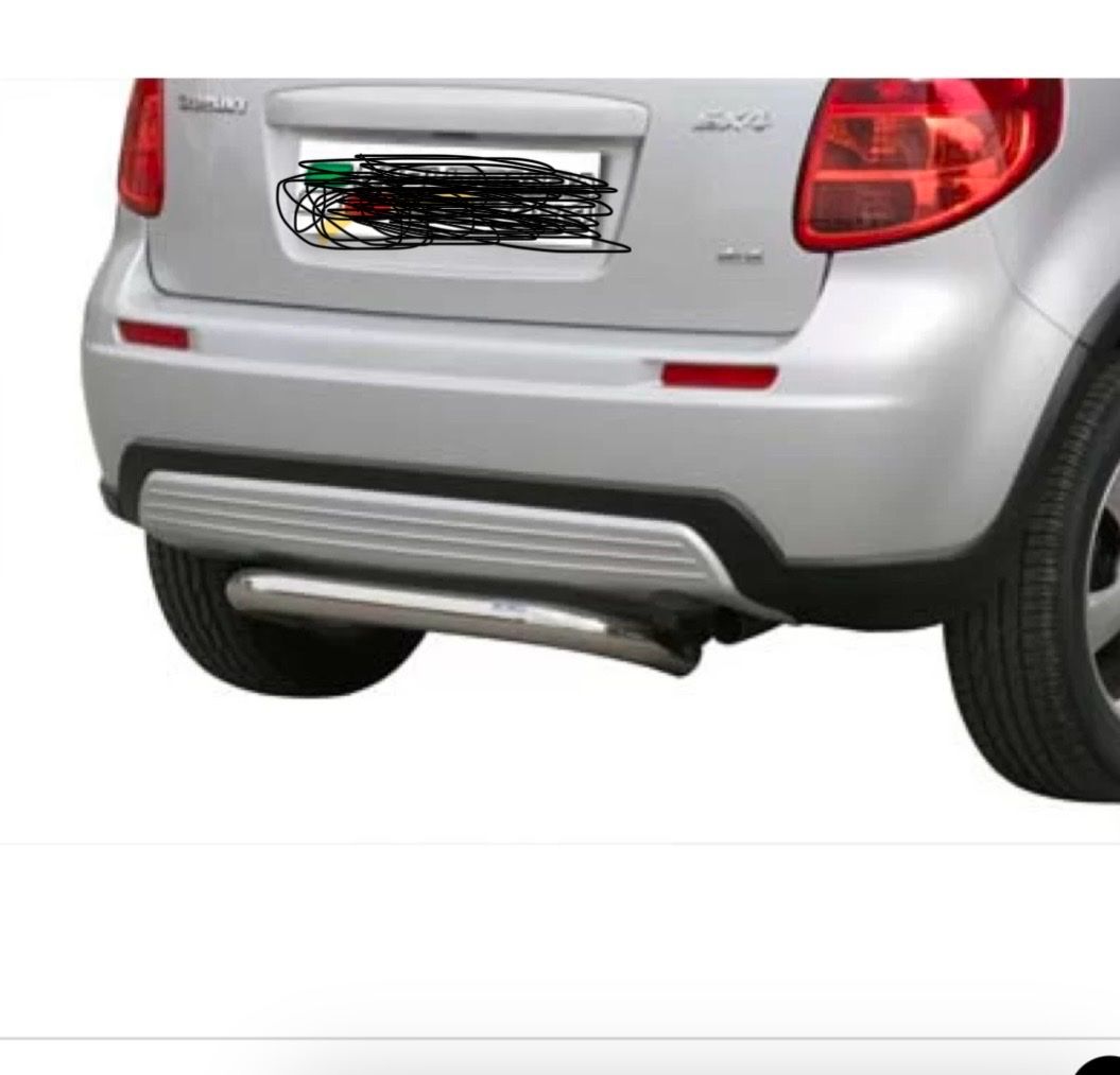 Suzuki Accessori per altri veicoli: Suzuki Sx4 Heckschutzbügel – Nuovo e nell'imballaggio originale da Herisau venduto da driti01