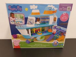 Neu - Hasbro - Peppas Kreuzfahrtschiff 17 tlg.