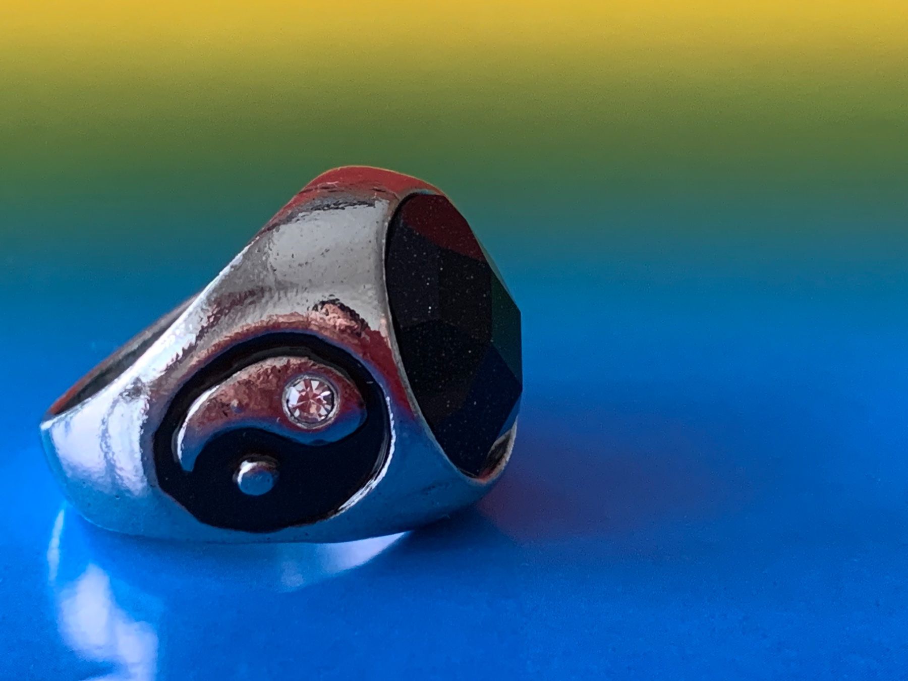 Ringe: Fingerring Yinyang- Space 59 – Gebraucht aus Dittingen von Bijoubelle 3