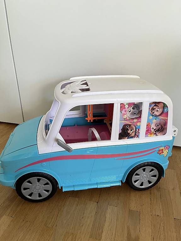 Spielzeuge: Barbie Hundemobil / Camper – Gebraucht aus Adliswil von Mesira