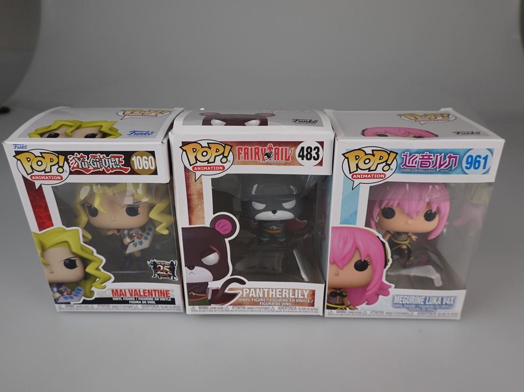 Funko Statuette: Funko PoP! Figuren 3 Boxen – Usato da Rüti ZH venduto da Restwert_Rueti_ZH