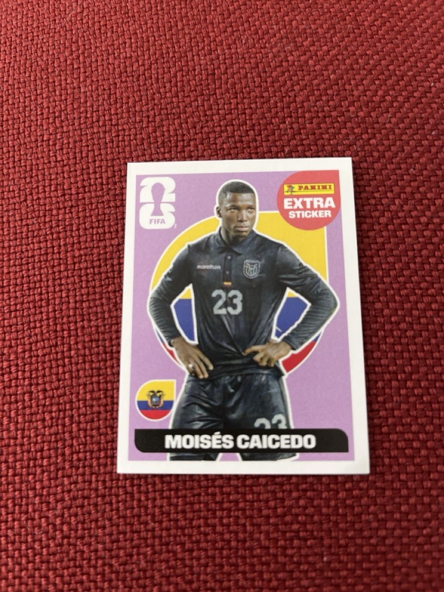 Panini Carte collezionabili: Moisés Caicedo lila 2026 – Nuovo (secondo la descrizione) da Zug venduto da Haegito