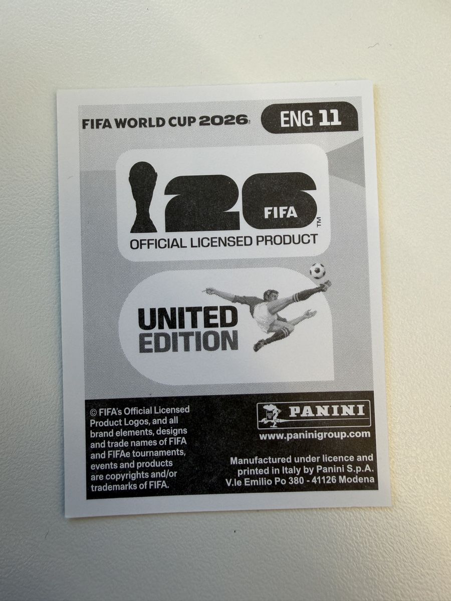 Panini Carte collezionabili: Jude Bellingham - Panini Wm 2026 - ENG 11 – Nuovo (secondo la descrizione) da Fehraltorf venduto da NickBru29 1