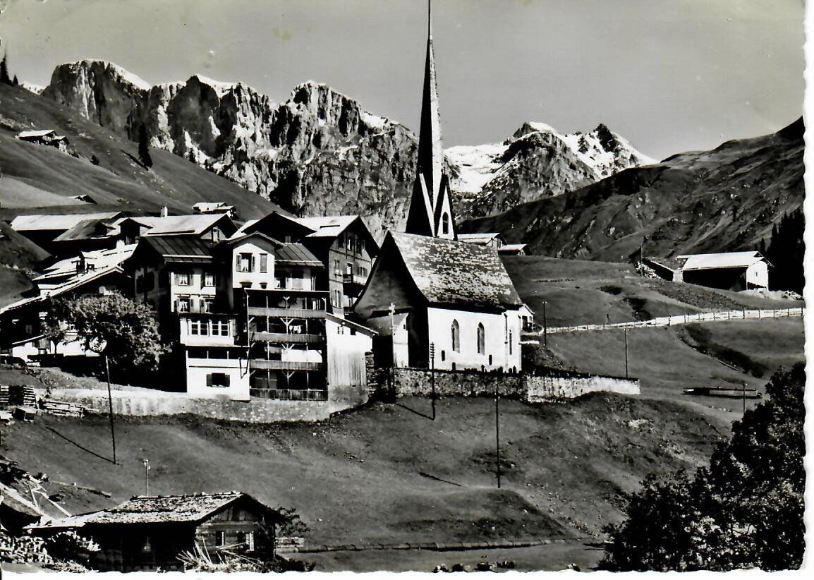 Cartoline postali: St.Antönien 1956 – Usato da Hochdorf venduto da Ziegel-16