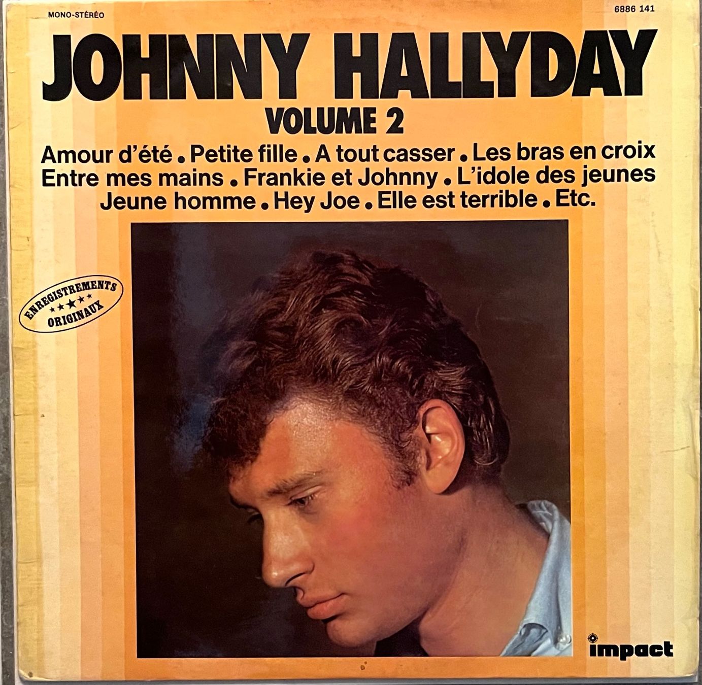 Schallplatten: JOHNNY HALLYDAY - VOLUME 2 - 33 Tours – Gebraucht aus Bussigny von vinyl-pas-cher