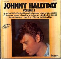 JOHNNY HALLYDAY - VOLUME 2 - 33 Tours