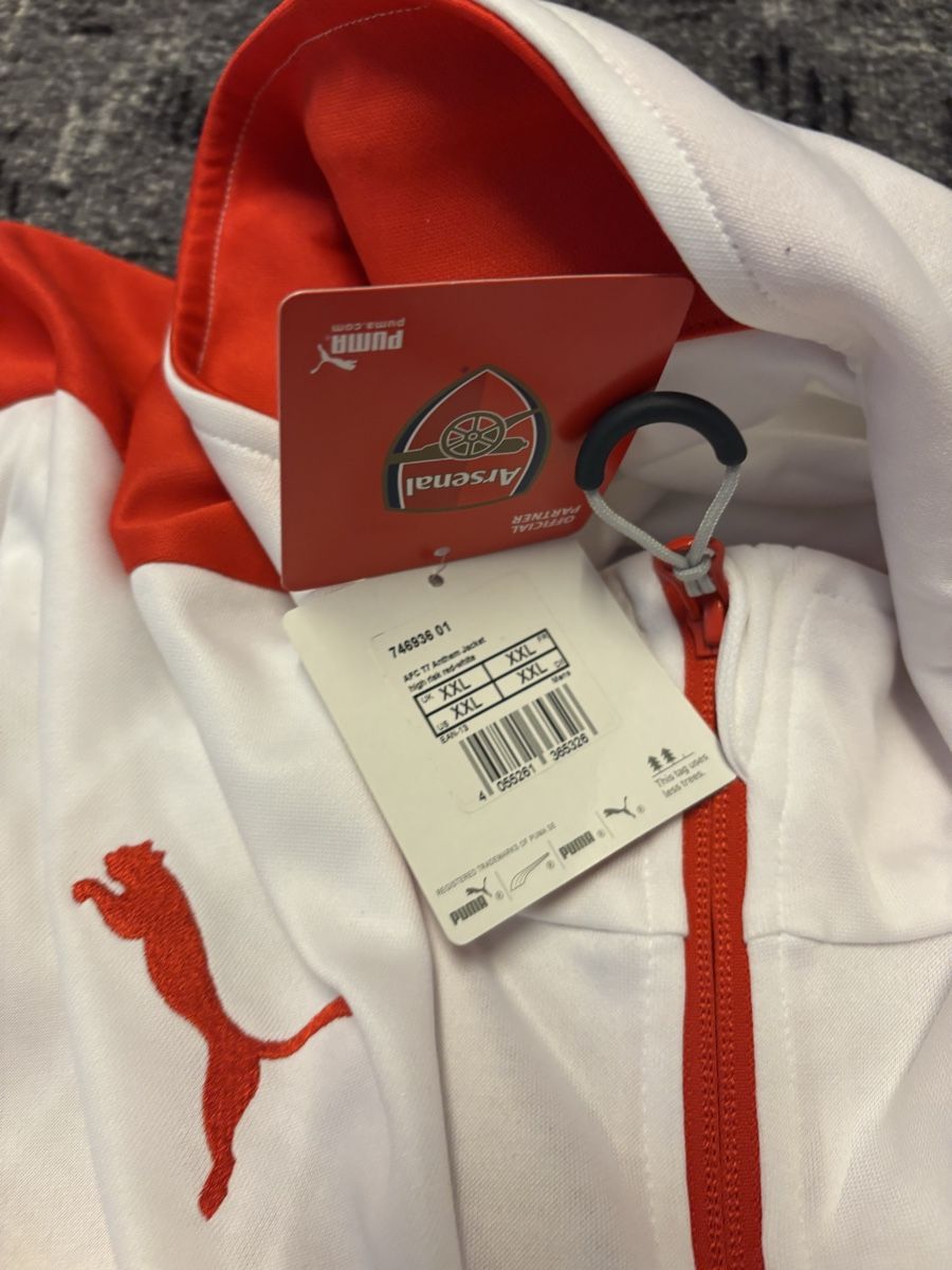 Giacche: 2014/2015 Arsenal Puma Track Jacke NEU XXL – Nuovo e nell'imballaggio originale da Brütten venduto da Swerman1984 2