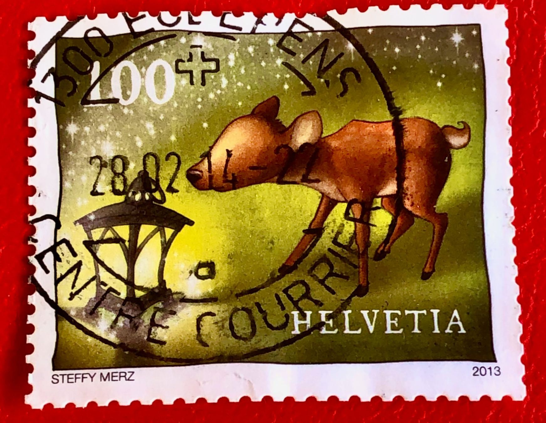 Alle Briefmarken: Nr.1485 mit Stempel  Reh 2013 – Gebraucht aus Aarau von Billa007