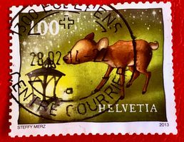 Nr.1485 mit Stempel  Reh 2013