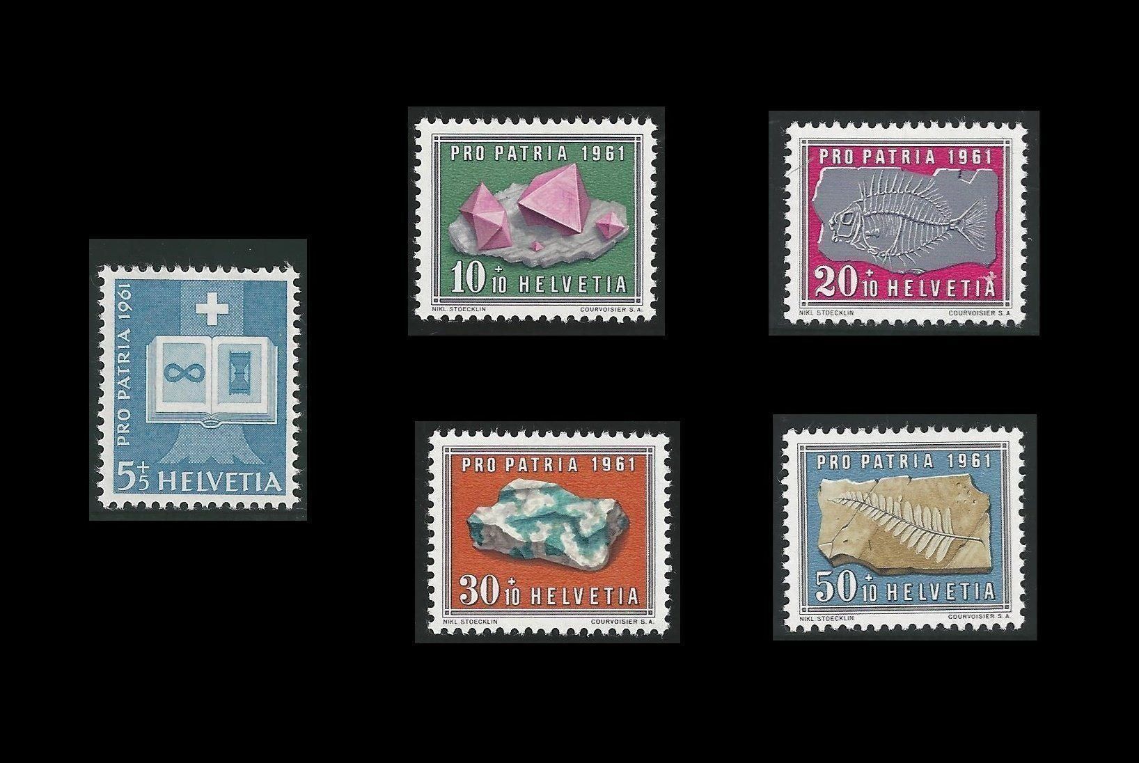 Tutti i francobolli: Pro Patria 1961 *, mit Falz – Usato da Baar venduto da W47
