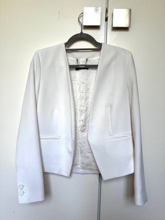 Damen Blazer weiss Mango Gr M, guter Zustand