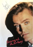 Feargal Sharkey Autogramm signiert Karte m.Bild 20x30cm