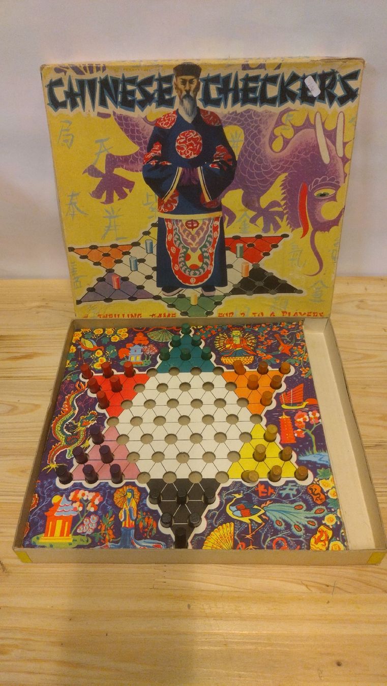 Giochi: Chinese Checkers vintage – Usato da Farvagny-le-Grand venduto da LaCaverne