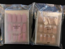 2 Neue Packungen H&M Press on Nails
