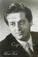 Horst Kube (1920-1976) Schauspieler DDR - Autogramm