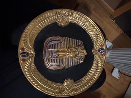 Assiette décorative Le Masque de Toutankhamon, parfait!