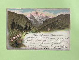 Gruss aus Interlaken - 1899 !!!