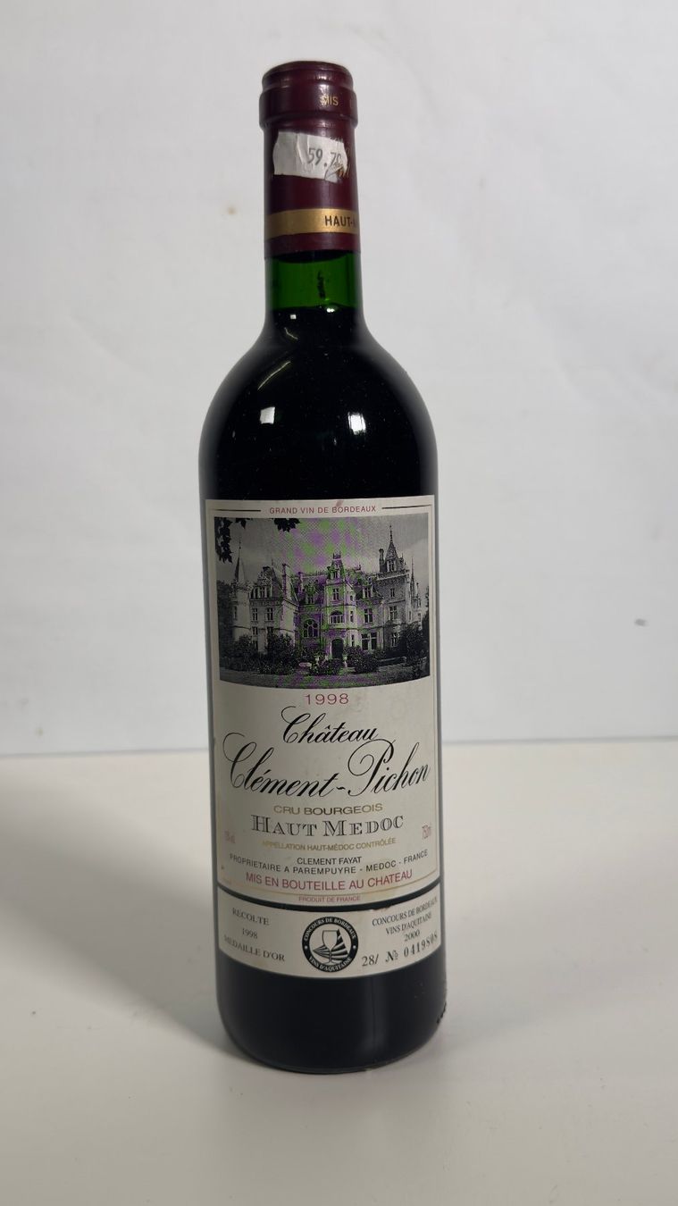 Vino: Château CLÉMENT PICHON, 1998, 1Fl – Usato da Zürich venduto da Hedwig-steig