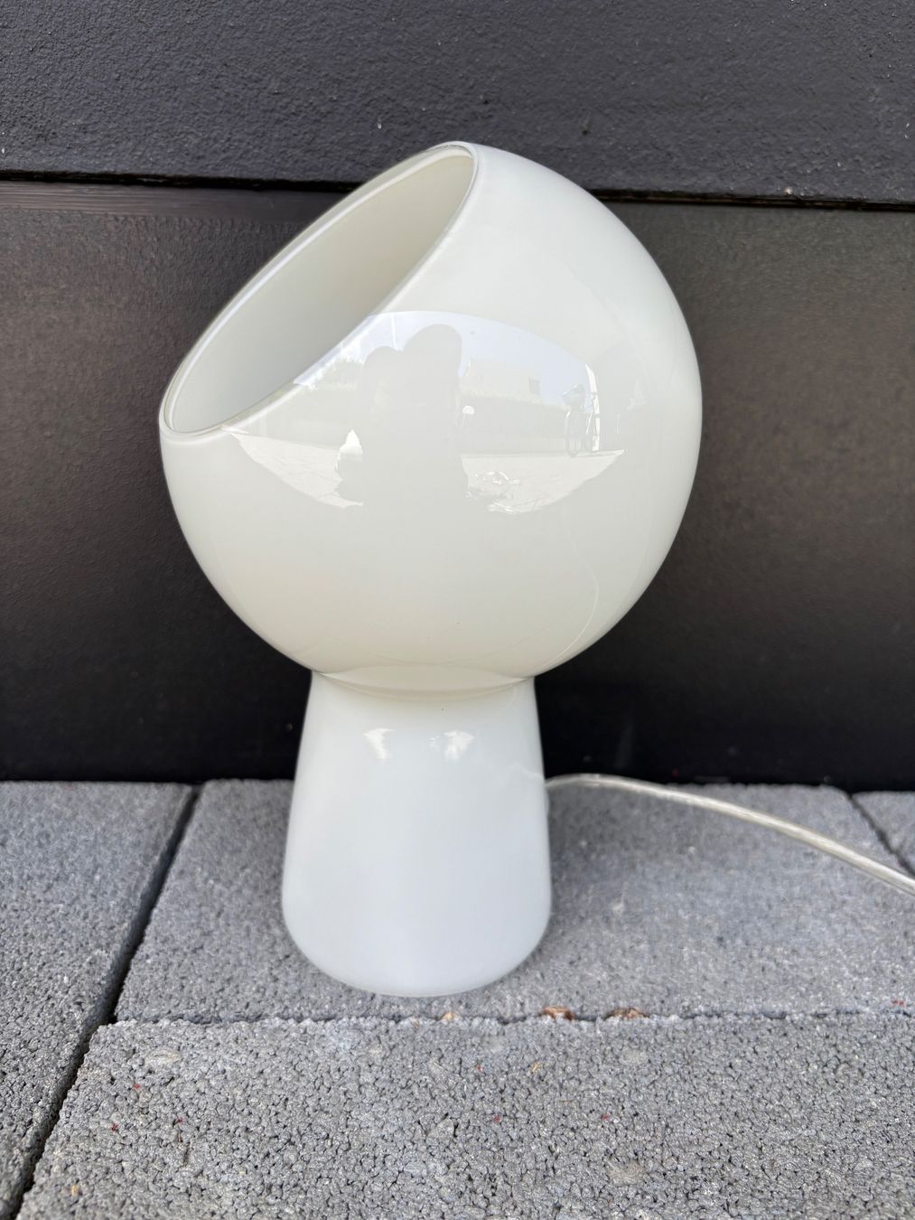 Lampade: Vintage space age glass orb lamp – Usato da Steinhausen venduto da ChromeVintage 2