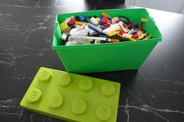 diverse Legosteine/Teile mit Legobox
