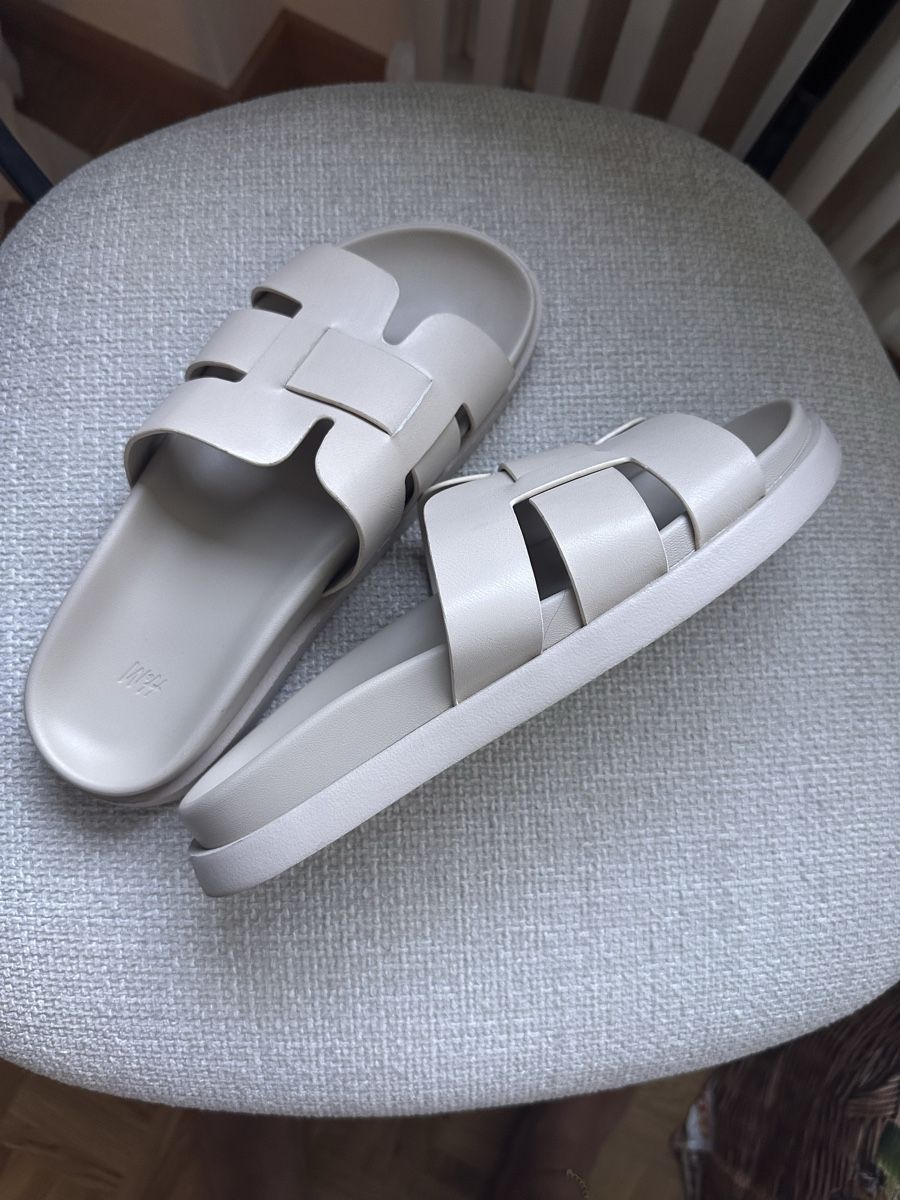 Damenschuhe: Pantoletten creme Grösse 39 – Neu (gemäss Beschreibung) aus Zürich von Chez_Dali 2