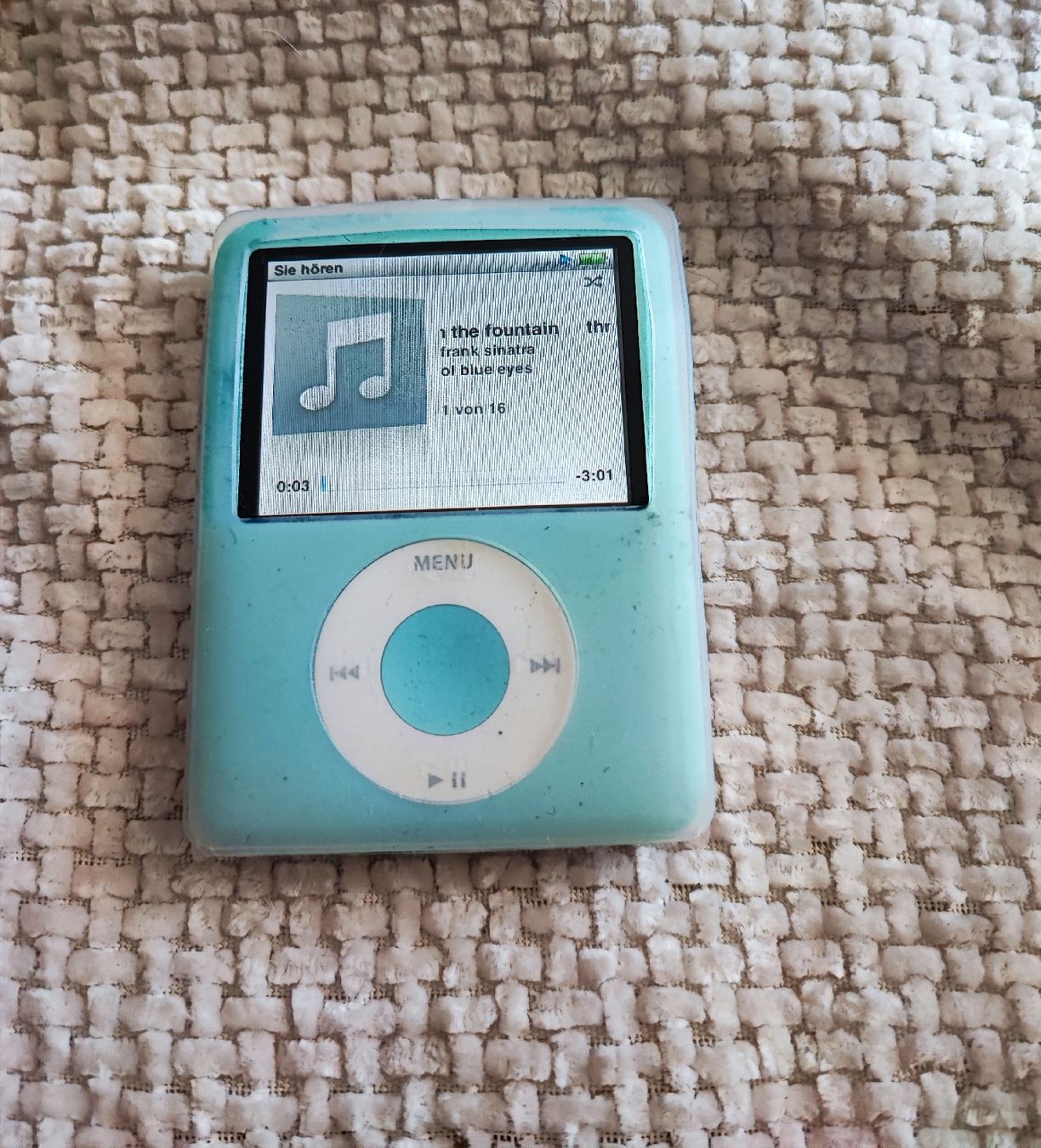 Apple Tragbarer Mediaplayer: iPod Nano 3 8GB Türkis Blau – Gebraucht aus Zollikofen von zar_j67f 7