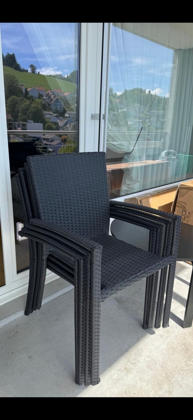 Set de table et chaises: balkonmobel – D'occasion à Herisau par meh_lv5l