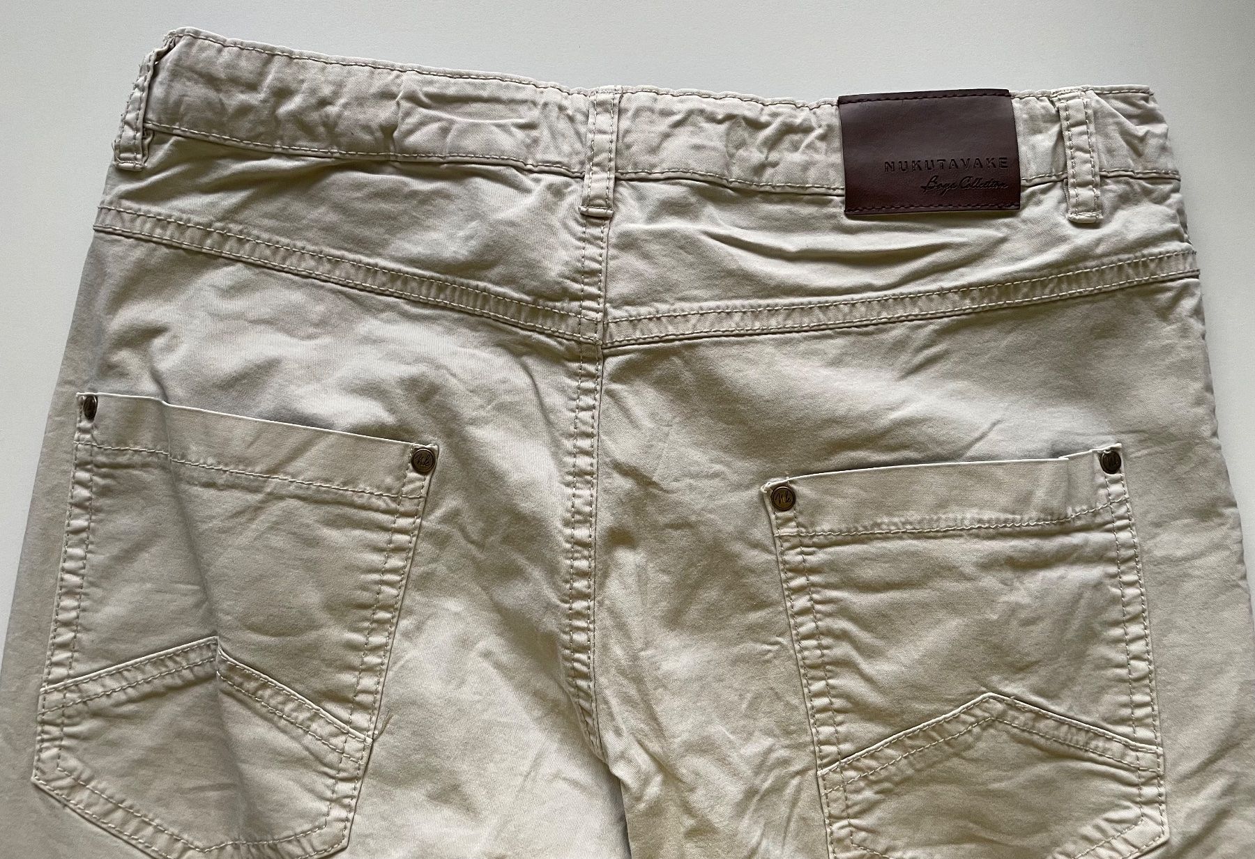 Pantaloni: Nukutavake Basic Hose, beige, Gr. 160, Neu! – Nuovo (secondo la descrizione) da Winterthur venduto da crave 5