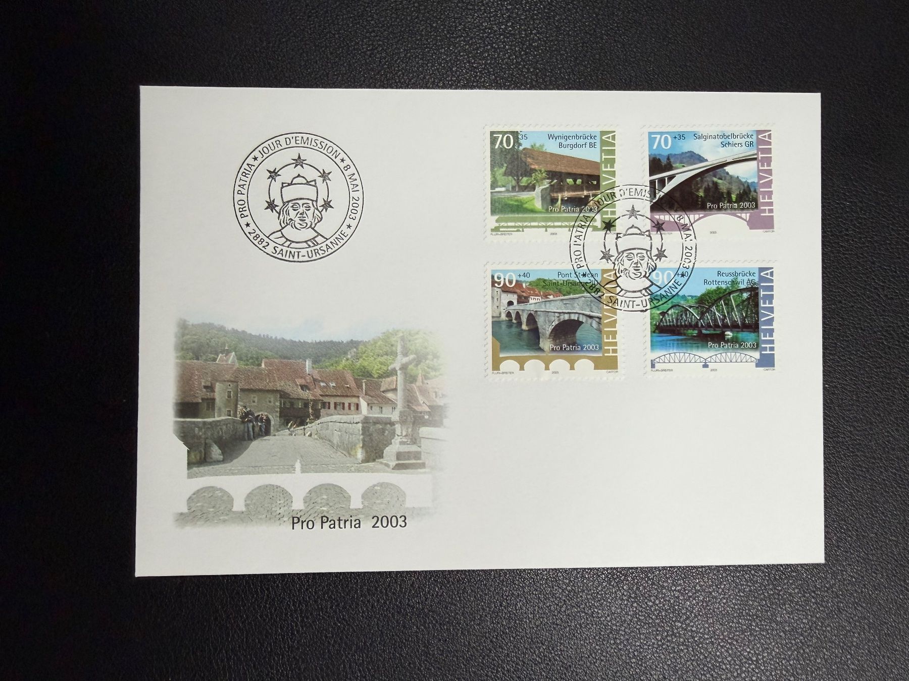 Tutti i francobolli: Pro Patria 2003 FDC – Nuovo (secondo la descrizione) da oberrüti venduto da jeanmei