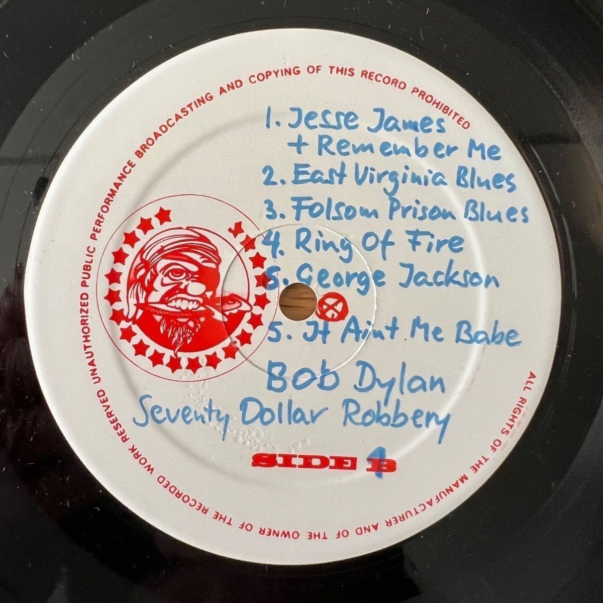 Dischi in vinile: Bob Dylan - Seventy Dollar Robbery / US-Press. 1977 – Usato da Gais venduto da soundcave57 2