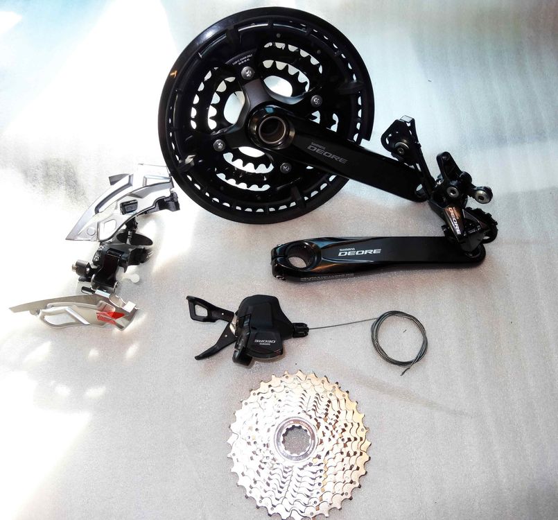 Shimano Deore Trekking Fd T6000 Umwerfer 3x10 Schelle Hoch Down Swing Schwarz 2023