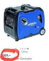 neuer leiser Strom-Generator ARWIN IG3500i-E statt 1221.-