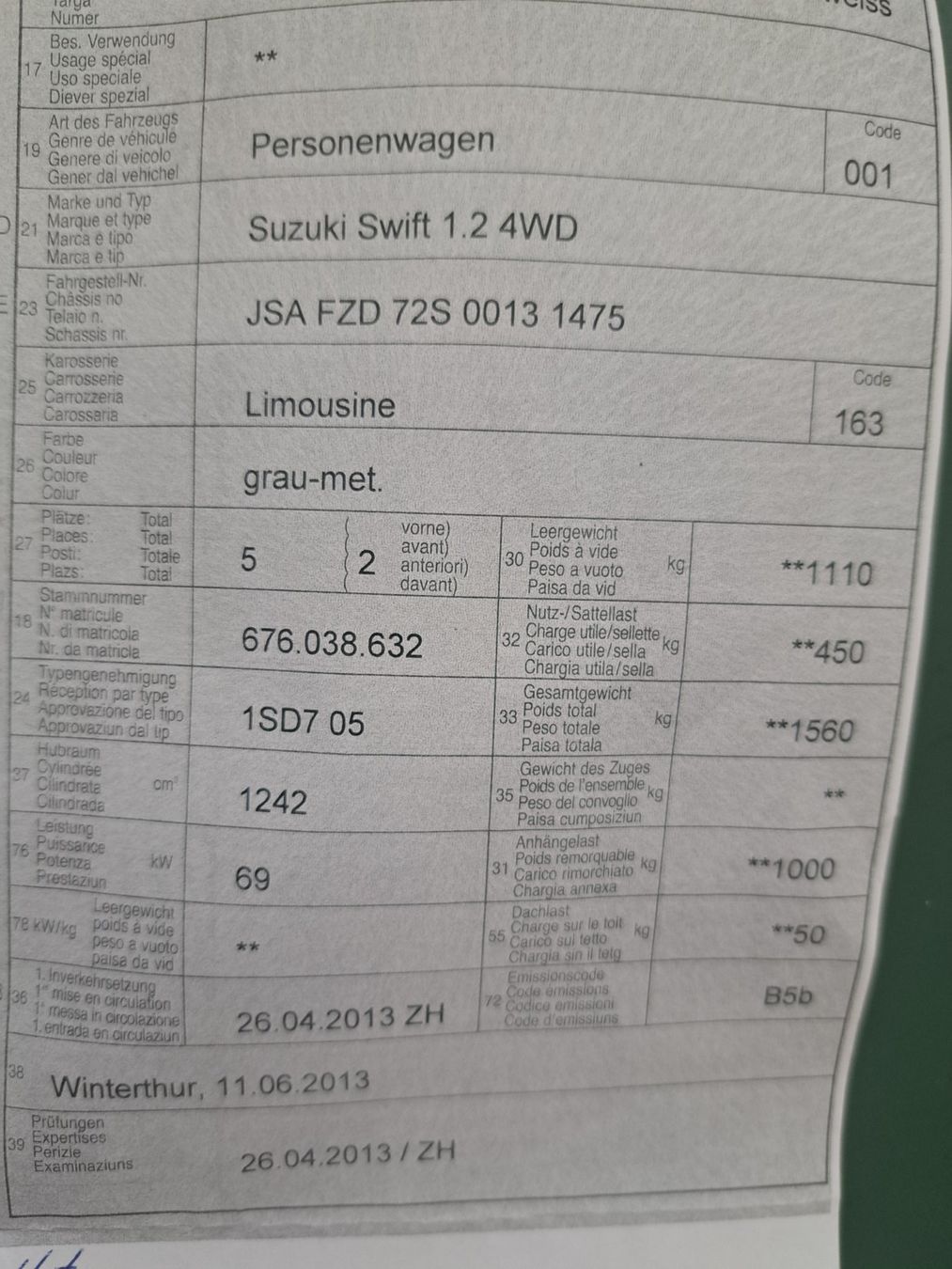 Alle Autoersatzteile: Auto Suzuki Swift Steuergerät 45 km/h – Gebraucht aus Schänis von Heidelinde111 2