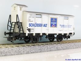 Liliput  215 06 Gedeckter Güterwagen DB Schlösser Alt Ep. IV