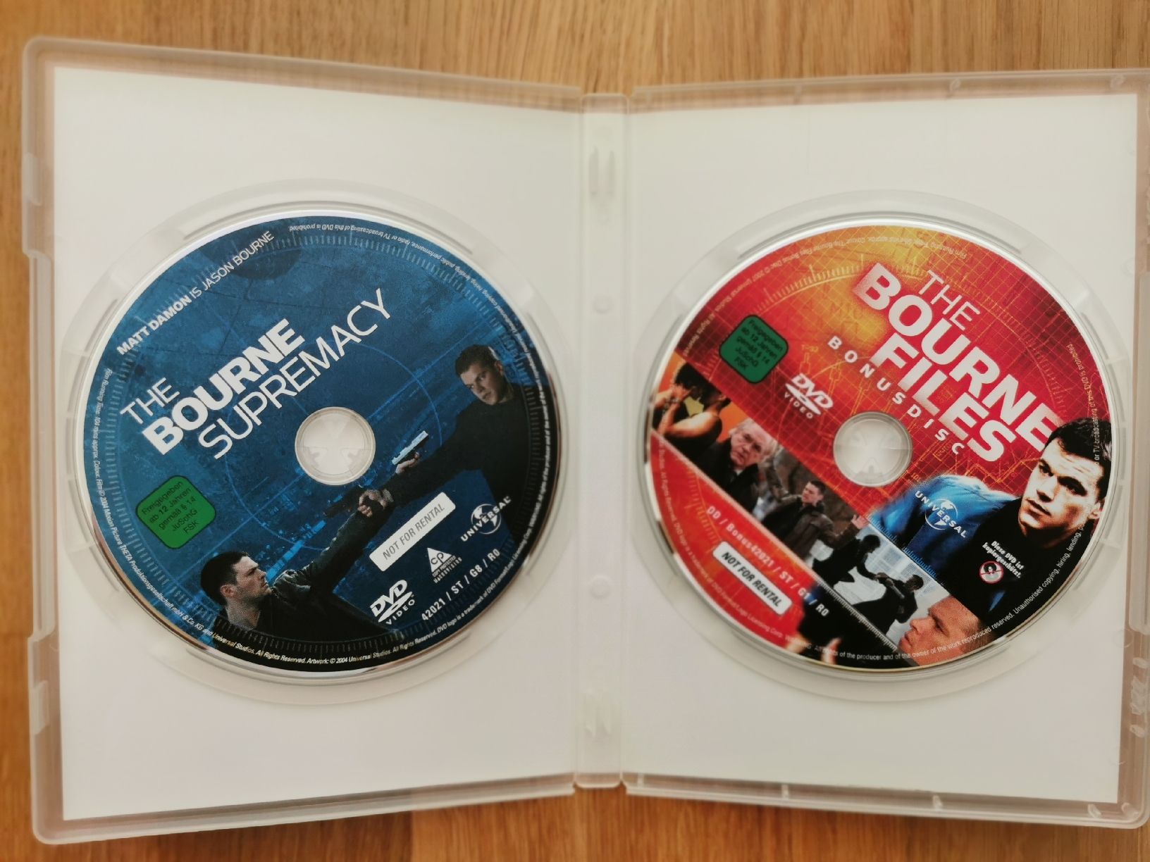 Tous les DVDs: Die Bourne Verschwörung - DVD – D'occasion à Arnegg par michik999 2