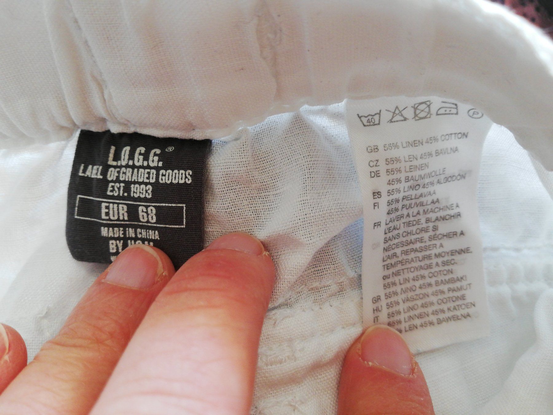 Hosen: Leinen Hose Grösse 68 von LOGG – Gebraucht aus Thun von man_fg9v 2