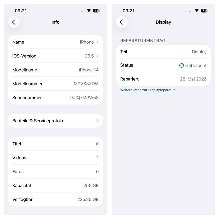 Apple Telefoni cellulari / Smartphones: iPhone 14 256gb BATTERIE 93% – Usato da Bern venduto da Boskop_Handy_Support 4