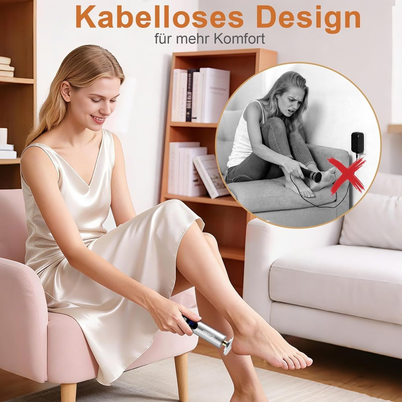 Pedicure: Hornhautentferner elektrisch 10 Stufen USB – Nuovo e nell'imballaggio originale da Suhr venduto da SchnapperCH 3